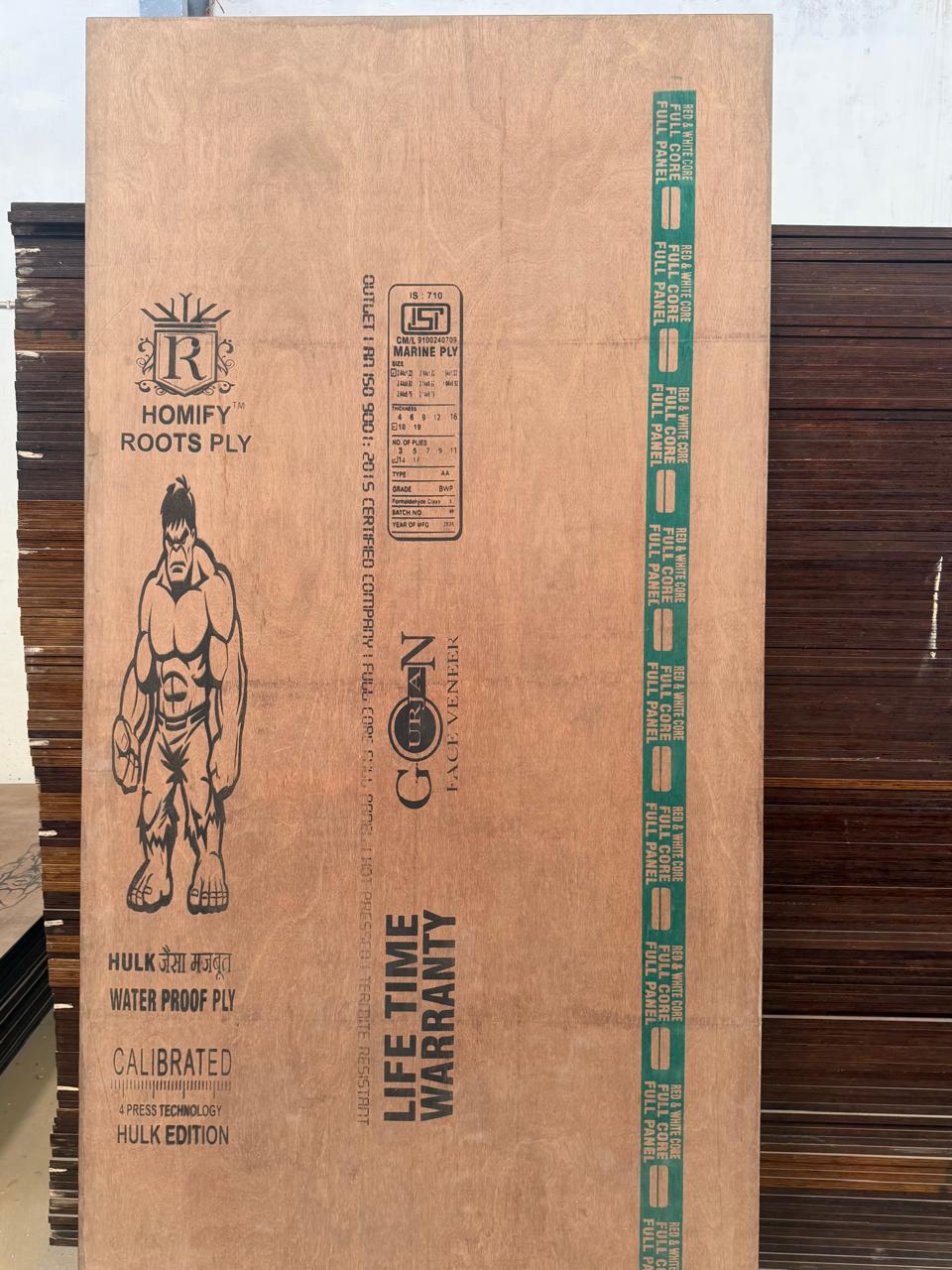 Calibrated Hulk Edition Plywood — Royal Roots